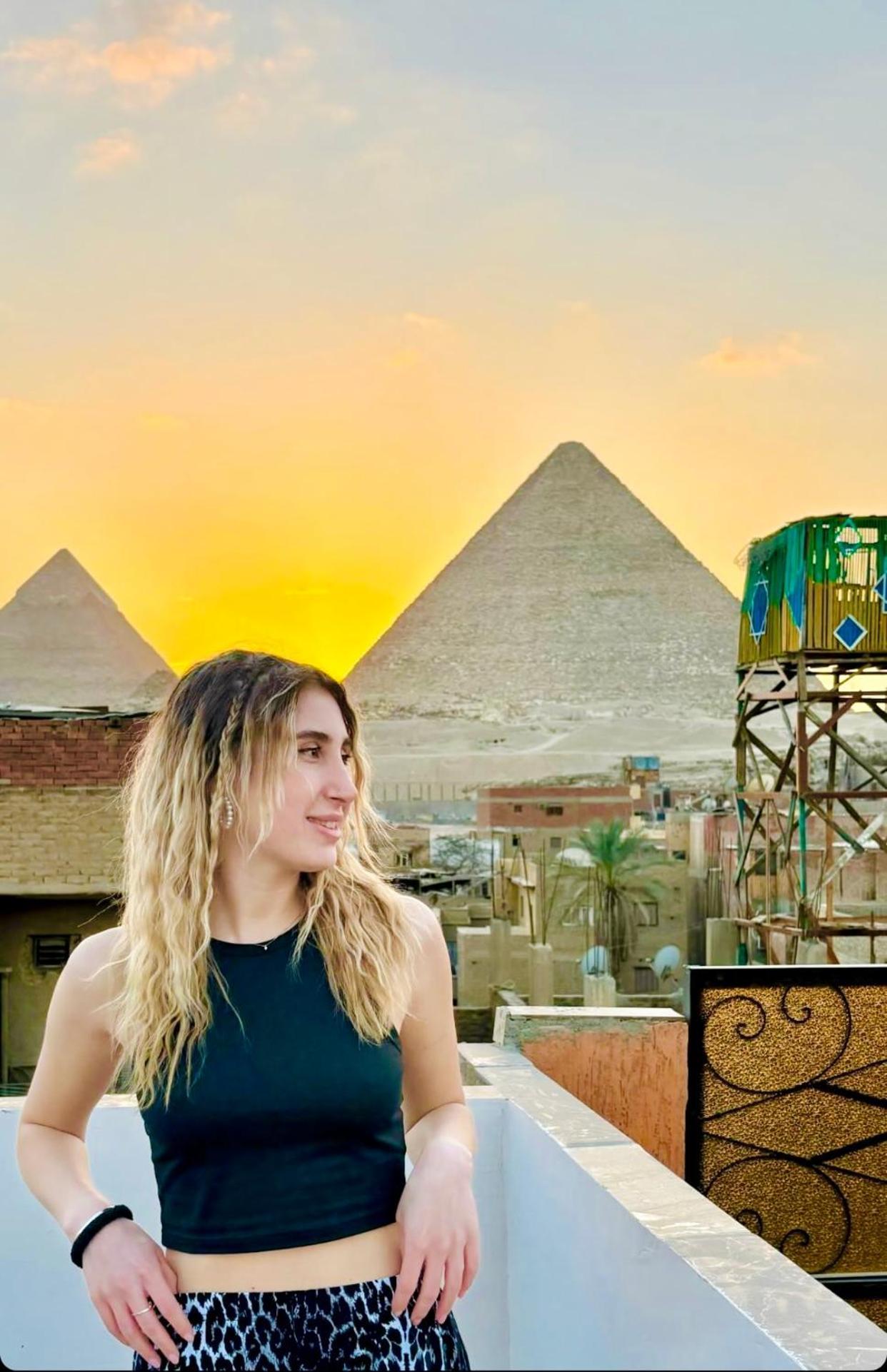 开罗Horus Pyramids View公寓 外观 照片